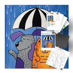 Raining Cats & Dogs - Digital Paint Kit