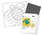 Baby Sea Turtle  - Printed Paint Kit