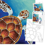 Sea Turtle  - Digital Paint Kit
