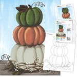 Stacked Pumpkins  - Digital Paint Kit
