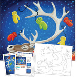 Reindeer Mittens  - Digital Paint Kit