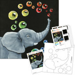 Elephant Bubbles  - Digital Paint Kit