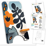 Modern Floral Phone - Digital Paint Kit
