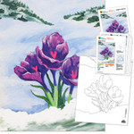 Spring Crocus - Digital Paint Kit