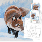 Winter Fox - Digital Paint Kit
