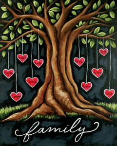 Canvas Paint Kits Valentine/ Pre Drawn Outline Canvas Tonight/ DIY