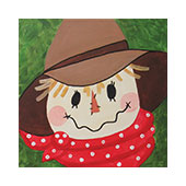 canvas painting design - Scarecrow