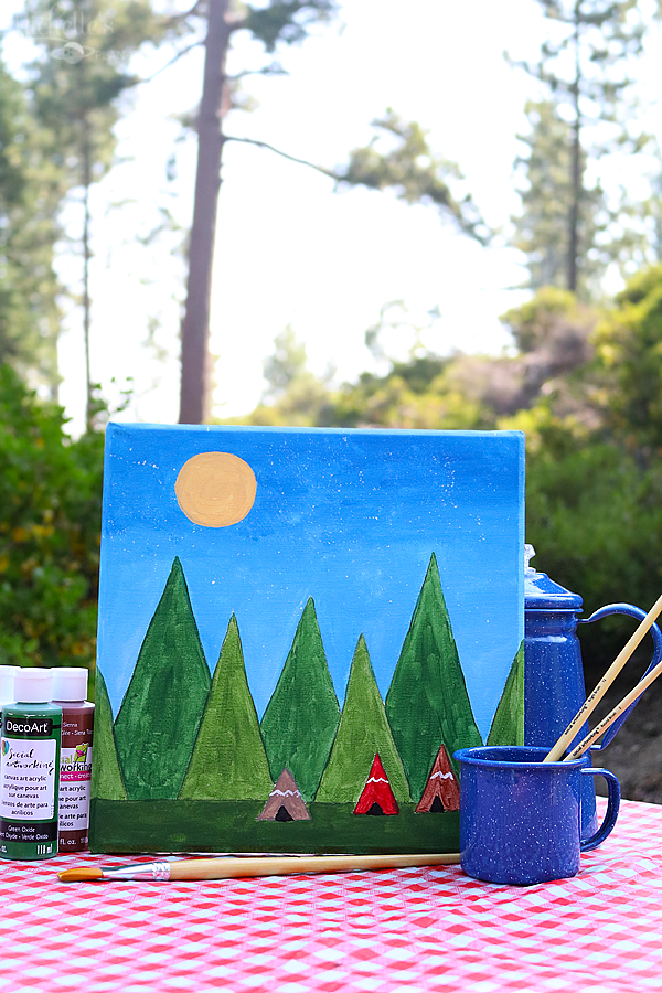 Design Your Own Canvas Painting Party, Ages 8-12 yrs - Yard Card Fun™