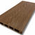 Teak 3.6m Composite Decking Board