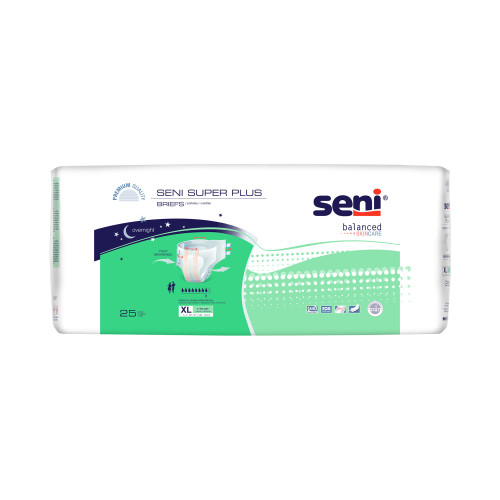 Seni® Super Plus Severe Absorbency Incontinence Brief, Extra Large