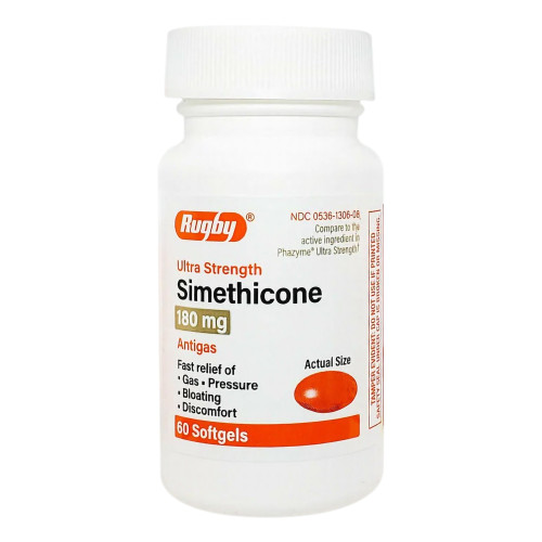 Rugby Simethicone Gas Relief