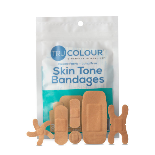 TruColour® Beige Adhesive Strip, Assorted Shapes and Sizes