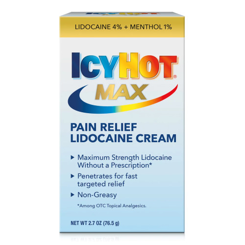 Icy Hot Lidocaine Pain Relief Cream