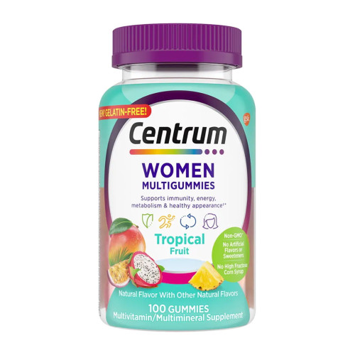 Centrum Women MultiGummies Assorted Natural Fruit Flavors