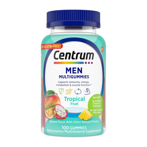 Centrum Men MultiGummies Assorted Natural Fruit Flavors