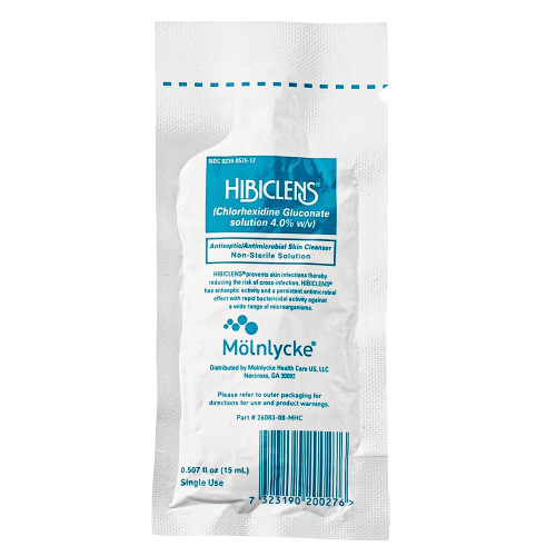 Hibiclens® Surgical Scrub, 15 mL Individual Packet