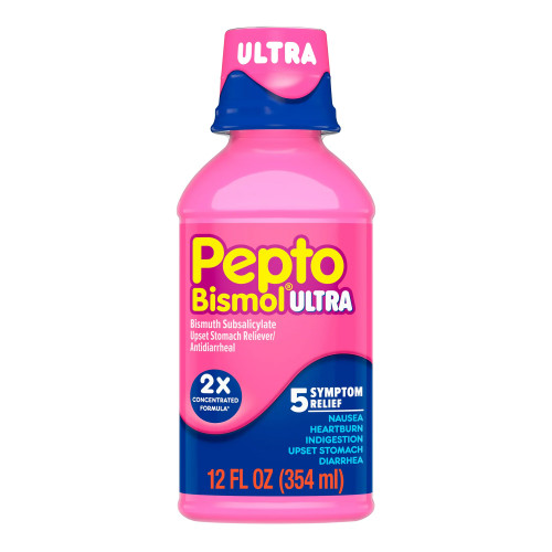 Pepto Bismol® Bismuth Subsalicylate Anti-Diarrheal