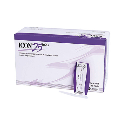 Icon® 25 hCG Pregnancy Fertility Reproductive Health Test Kit