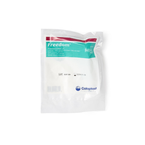 Coloplast Freedom Clear® LS Male External Catheter, Medium