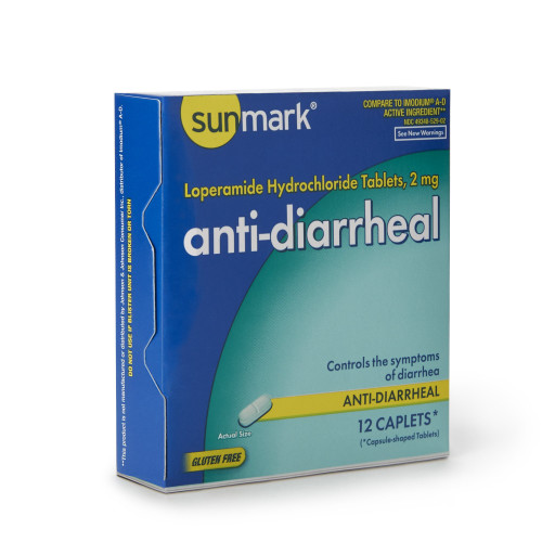 sunmark® Loperamide Hydrochloride Anti-Diarrheal
