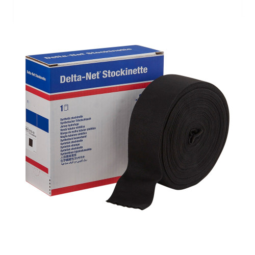 Delta-Net® Black Synthetic Compression Stockinette, 2 Inch x 25 Yard