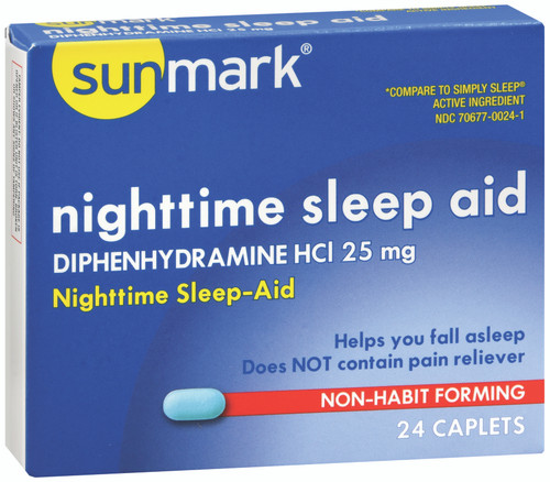 sunmark® Diphenhydramine Sleep Aid