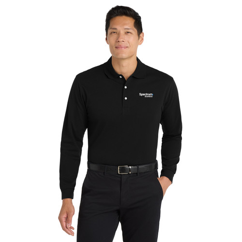Men's Port Authority Rapid Dry Long Sleeve Polo