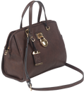 Bulldog Satchel Purse, Bdog Bdp028      Satchel Purse Hlstr           Brn
