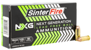 Sinterfire Inc Next Generation (nxg), Sinterfire Sf10125nxg 10mm 125 Gr. Lead-free 50/20