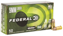 Federal Ballisticlean, Fed Bc9h1        9mm 100 Fran Brht           50/20