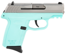 Sccy Industries Cpx-2, Sccy Cpx-2ttsbg3 9mm Tt Slide S-blu Grip   Ns 10r