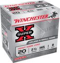 Winchester Ammo Super X, Win Xu20h8     Super-x     20 2.75 Hvygm 1oz 25/10