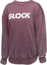 Glock Women's Retro Fleece, Glock Ap95900  Ladies Retro Fleece Maroon       2x