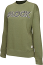 Glock Crewneck, Glk Ap96261 Ladies Crewneck Raglan Fleece(olve)  M
