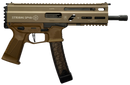 Global Ordnance Llc , Go 197892004763   Stribog Sp9a1  9mm Pst 8"    Fde