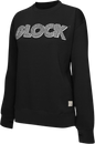 Glock Crewneck, Glk Ap96258 Ladies Crewneck Raglan Fleece(blk)  Xl