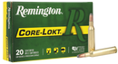 Remington Ammunition , Rem 28335  R257 257 Robrts 117gr Corelkt Sp  20/10