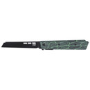 Crkt Zephyr 3.22" Plain Edge Grn/wht