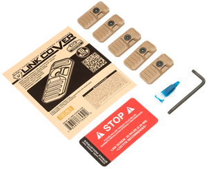 Strike Link Cover, Si Link-cover-fde       Link Rail Cover 5pc