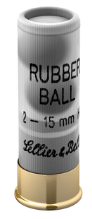 Sellier & Bellot Shotgun, S&b Sb12rbb        12ga      Rubber 2 Ball   25/10