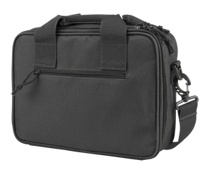 Ncstar Vism, Nc Cpdx2971u     Dbl Pistol Range Bag Urban Gray