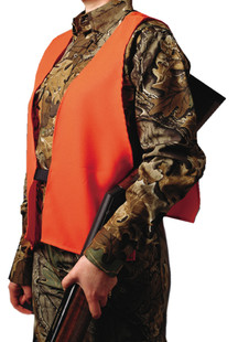 Hunters Specialties Safety Vest, Hs 02000             Super Quiet Orange Sfty Vest