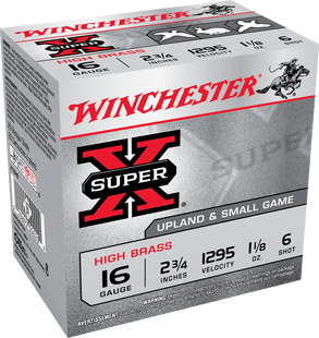 Winchester Ammo Super X, Win X16h6     Super-x                        25/10