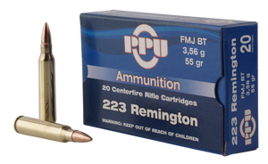 Ppu Standard Rifle, Ppu Pp223f1     223          55 Fmjbt        20/50