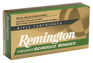 Remington Ammunition Premier Scirocco Bonded, Rem 29328 Prsc3006b   3006     180 Ssb       20/10