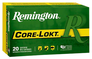 Remington Ammunition Core-lokt, Rem 29279 R300wb1 300wby   180 Pspcl         20/10