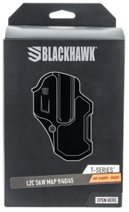 Blackhawk T-series, Bhwk 410757bkr  T-series L2c M&p 9/40/taurspt24 Rh