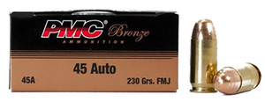 Pmc Bronze, Pmc 45abp    45acp   230 Fmj      Battle Pk  250/3