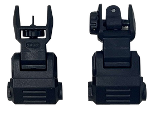 Ncstar Picatinny Low Profile Front And Rear Sight Set, Nc Vg166         Ar Flup Up Frt & Rear Sgt Low