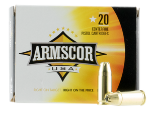 Armscor Usa, Arms Ac97n            9mm    124 Jhp         20/25